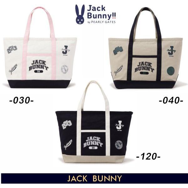 JACK BUNNY ブラックトートバッグセット Jack Bunny!!（ジャックバニー） 【NEW】Jack Bunny!! by PEARLY GATES