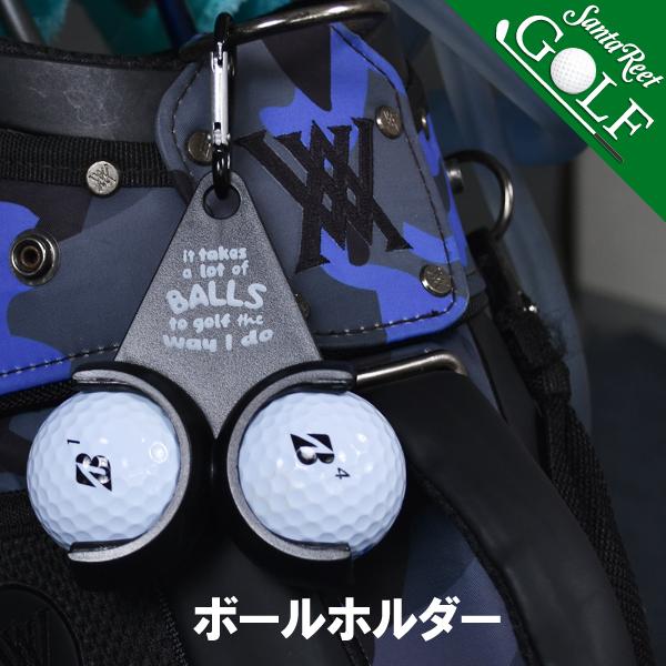 ゴルフボールホルダー レザーゴルフ ボールホルダー ボールケース 2個