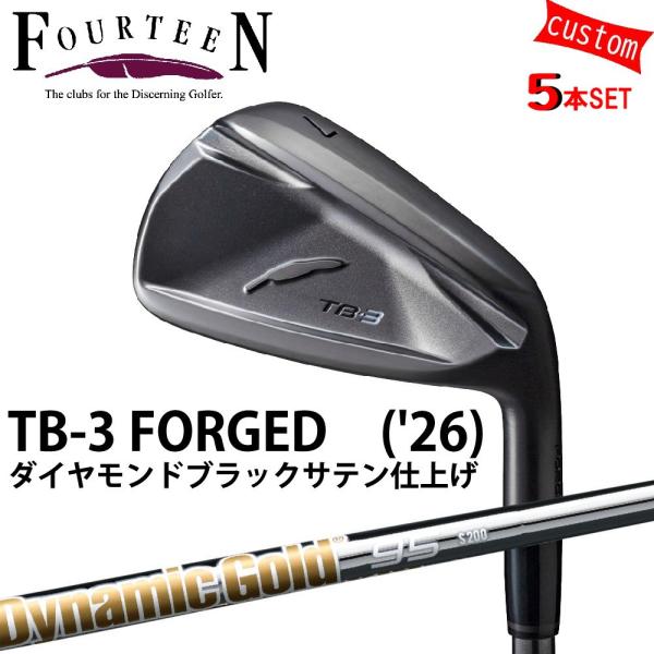 FOURTEEN（フォーティーン） ゴルフクラブ 26モデル TB-3 フォージド