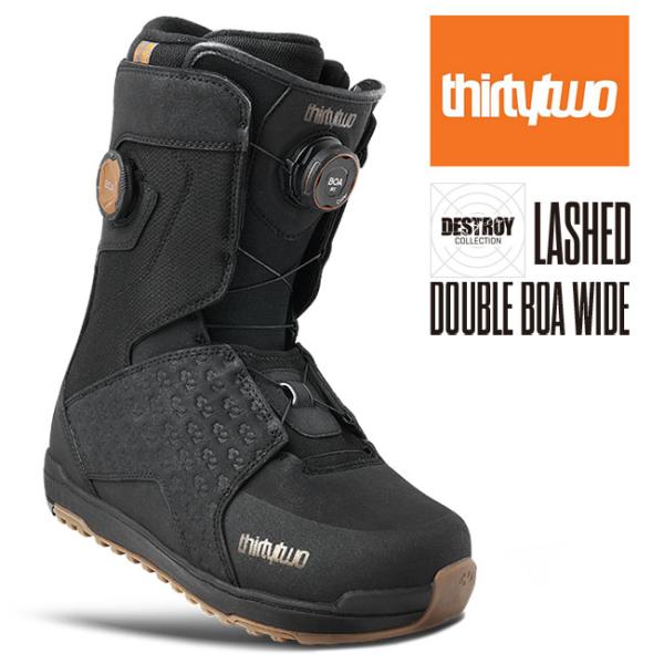 thirtytwo（サーティーツー） 予約 LASHED WIDE DOUBLE BOA ラッシュド