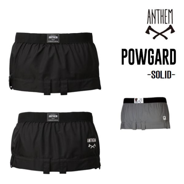 ANTHEM□商品詳細■MODEL：POWGARD■COLOR：SOLID BLK2　/ ICON BLACK / GRAY○SIZEチャートSIZE：S/M(ウエスト77cm / 丈22cm)SIZE：M/L(ウエスト84cm / 丈23...