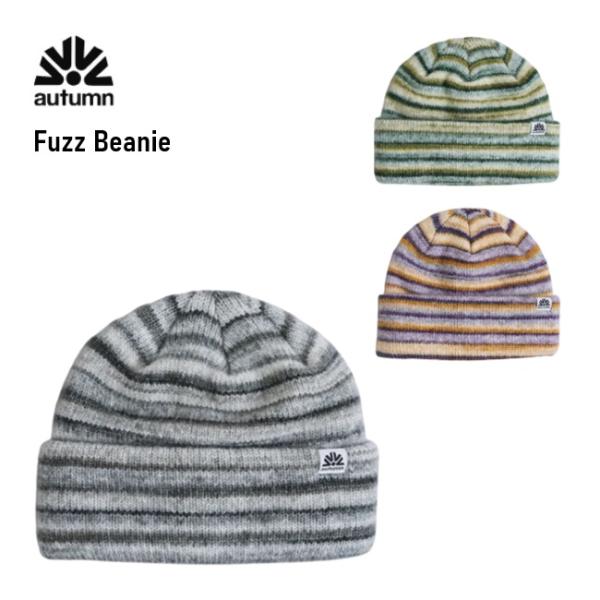 ビーニー  AUTUMN オータム Fuzz Beanie 26-27 ファズビーニー ニット帽 SNOWBOARD スノーボード SKATE SK8 秋冬