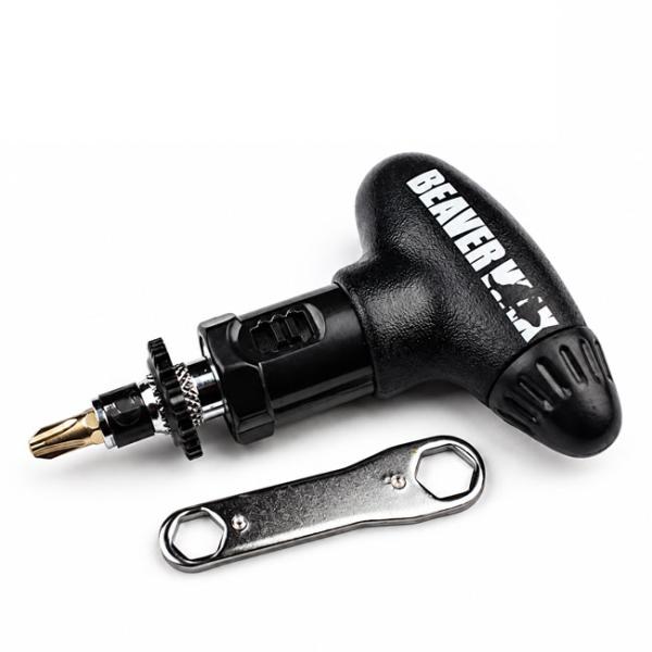 BEAVER WAX ビーバーワックス トルクドライバー 6ピース ラチェットドライバー スノーボード スキー メンテナンス工具 マルチツール 携帯工具