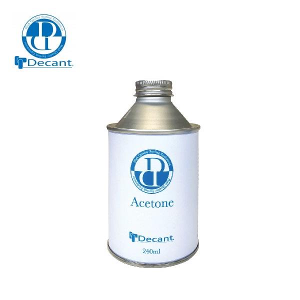 DECANT□商品詳細■MODEL：Aceton■サイズ：240ml--------------------------------修理からでる頑固な汚れをきれいに落とす高品質の洗浄液！！原液は国内生産になり、安全性を考えボトルはスチール製...