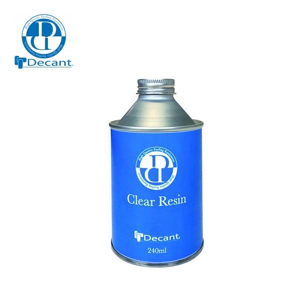 DECANT デキャント CLEAR RESIN クリアレジン サーフボード専用ポリエステルレジン サーフ 修理用品 サーフィン 日本正規品
