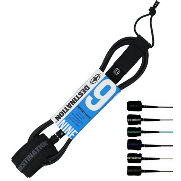 DESTINATION□商品詳細■モデル：DOUBLE SWEIVEL LEASH MATT MIDIUM■サイズ：9 MIDIUM ANKLE(足首用)-コード経：5.5mm-カフ高さ：480mm-レールセイバー：380mm-------...