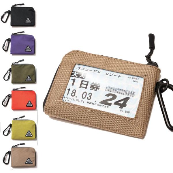 □商品詳細■ブランド：HOME MOUNTAIN（ホームマウンテン）■モデル：PASS WALLET（パスウォレット）■仕様：・最低限のお金とカード、リフト券をスマートに収納できる薄型ウォレット・撥水加工生地＋止水ジップで雪や水気をブロック...