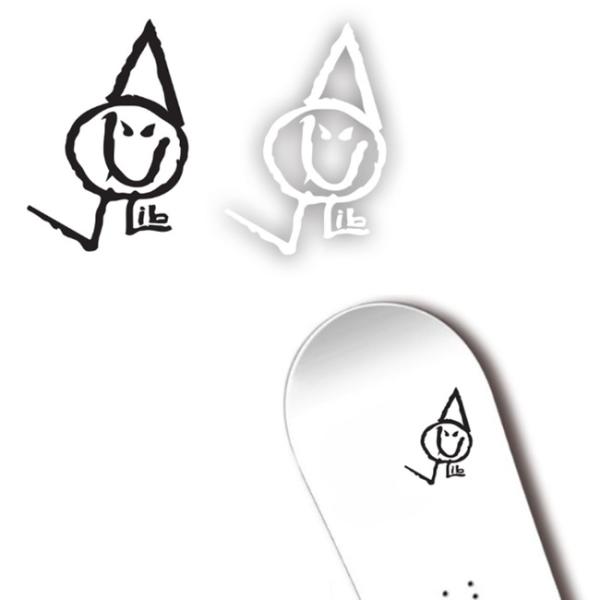 ステッカー LIBTECH / POLY DIE CUT STICKER (9x15cm) リブテック