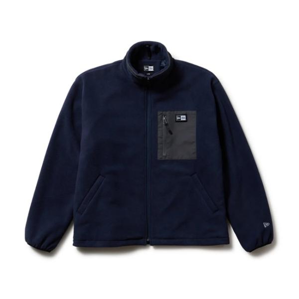 NEW ERA（ニューエラ） NEW ERA Fleece Jacket Box Logo Woven Patch