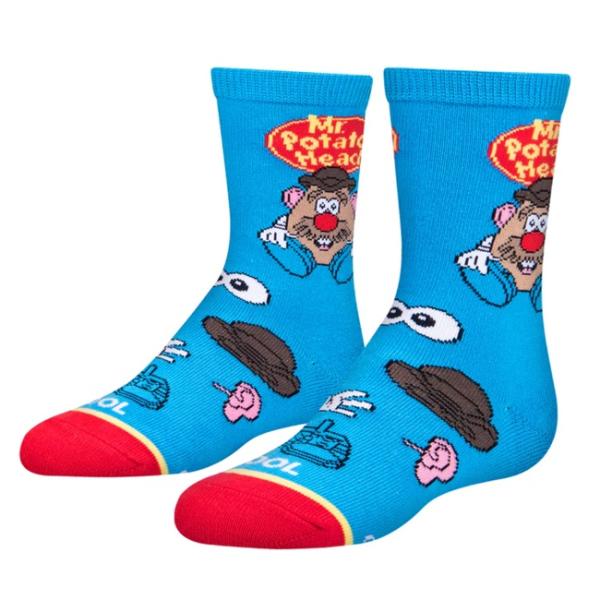 子供用ソックス ODD SOX オッドソックス MR.POTATO HEADS KIDS CREW SOCKS ミスター ポテトヘッド クルー丈 キッズ 20-22.5cm