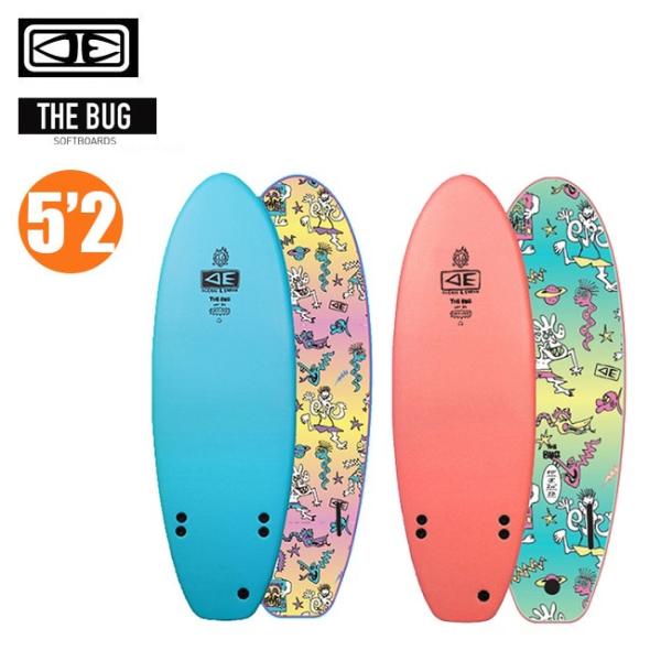 OCEAN&EARTH ソフトボード OCEAN&EARTH THE BUG SOFT TWIN 5'2 OCEAN&EARTH ソフトボード OCEAN&EARTH THE BUG SOFT TWIN 5'2