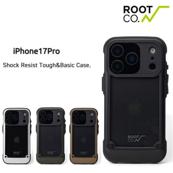 ROOT CO. ルートコー iPhone17Pro ケース GRAVITY Shock Resist