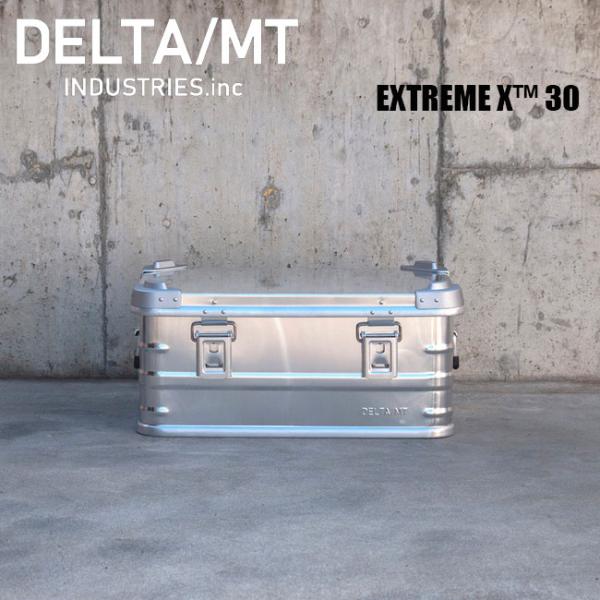 アルミ コンテナボックス DELTA / MT Extreme X 30 / アルミニウム キャンプ アウトドア インテリア 収納