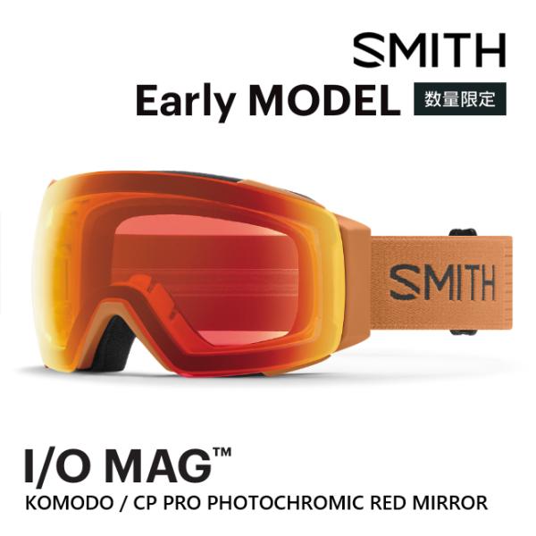 【未使用】SMITH I/OMAG ゴーグル クロマポップ 黄 s027 SMITH（スミス） ゴーグル I/O MAG KOMODO 26-27 アーリー限定 クロマ