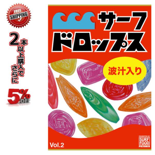 サーフィン DVD サーフドロップス Vol.2 サーフフード SURF DVD