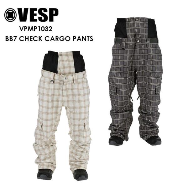べスプ VESP BB7 CHECK CARGO PANTS VPMP1032 22-23 