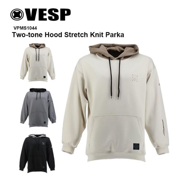VESP（ベスプ） 予約 スノーボード ウェア パーカー Two-tone Hood