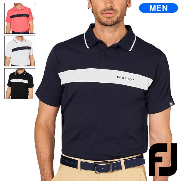 フットジョイ メンズ チェストライン半袖ポロ FJ-S25-S02 FootJoy（フットジョイ） メンズ チェストライン半袖ポロ FJ-S25-S02