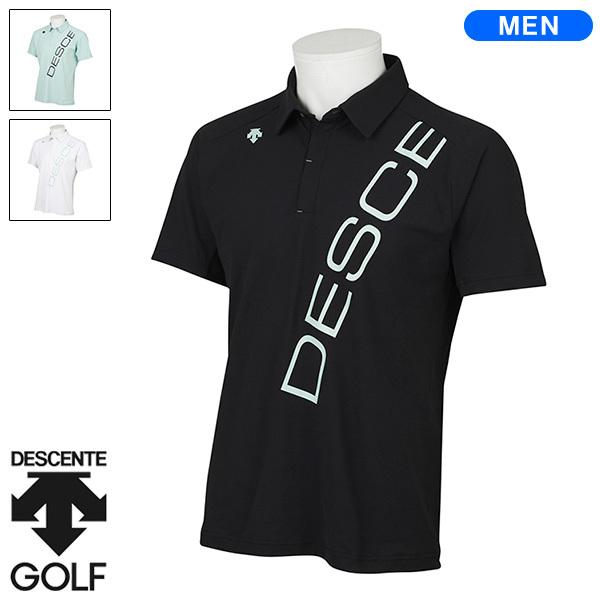 【新品】デサントゴルフ 半袖シャツ Mサイズ DESCENTE GOLF 【残り1点！最終処分】デサントゴルフ メンズ