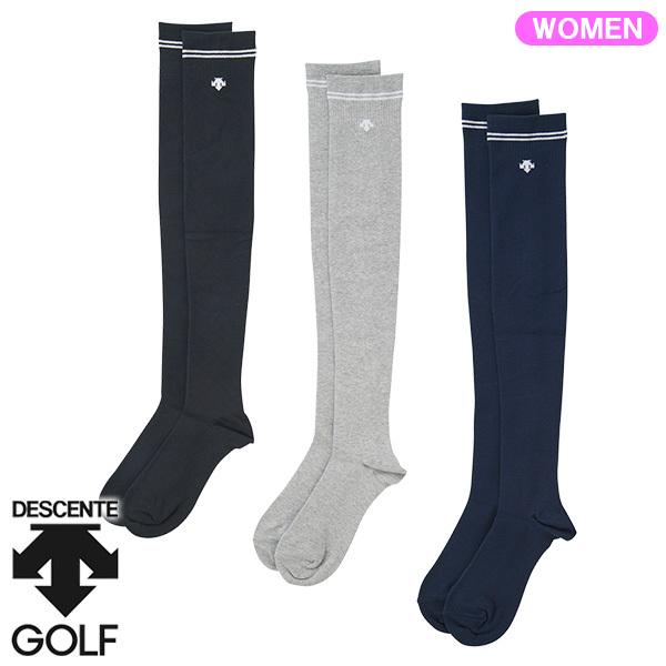 DESCENTE GOLF デサントゴルフ レディース 定番ニーハイソックス