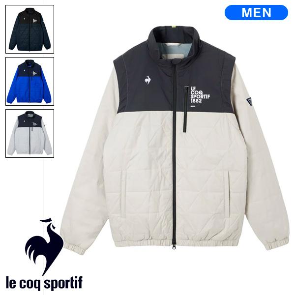 ゴルフウェア　ルコック メンズ ヒートナビ 中綿 2WAY ブルゾン LG5FWB50M [2025年秋冬モデル] le coq sportif GOLF（ルコックスポルティフ ゴルフ） ルコックゴルフ