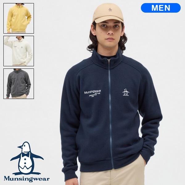 Munsingwear（マンシングウェア） メンズ 吸湿発熱 スタンドカラー