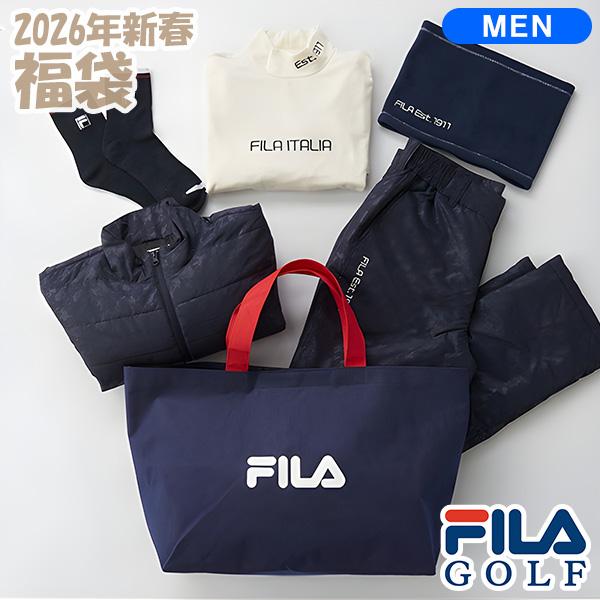 フィラ ゴルフ メンズ FILA 2026年新春福袋 ネイビーセット 785101 FILA GOLF フィラ ゴルフ メンズ 2026年新春福袋 ネイビーセット
