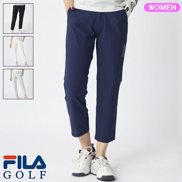 FILA GOLF フィラ ゴルフ レディース クロップドカーゴパンツ