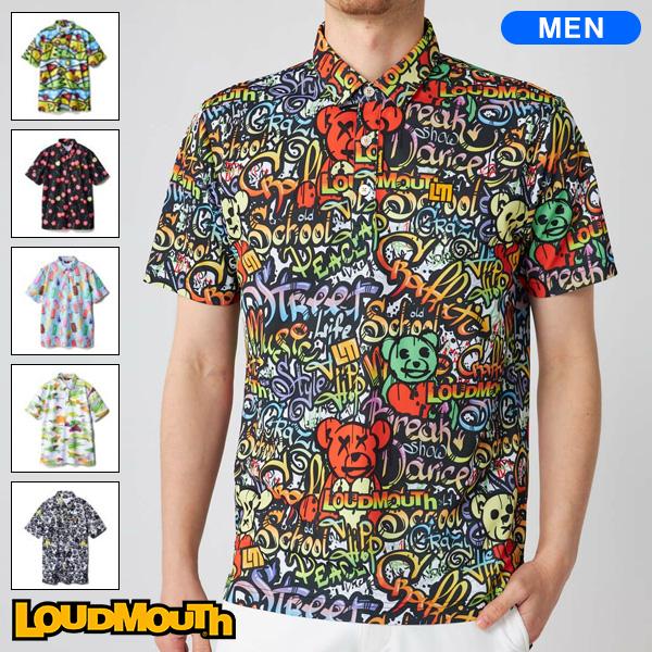 LOUDMOUTH（ラウドマウスゴルフ） ラウドマウス メンズ 柄半袖シャツ