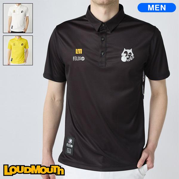 LOUDMOUTH ラウドマウス メンズ Felixコラボシリーズ 半袖シャツ