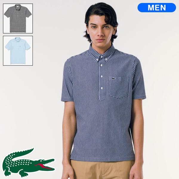 【希少】LACOSTE ラコステ　ポロシャツ　M size LACOSTE ラコステ メンズ クールマックスブレンドジャガード半袖