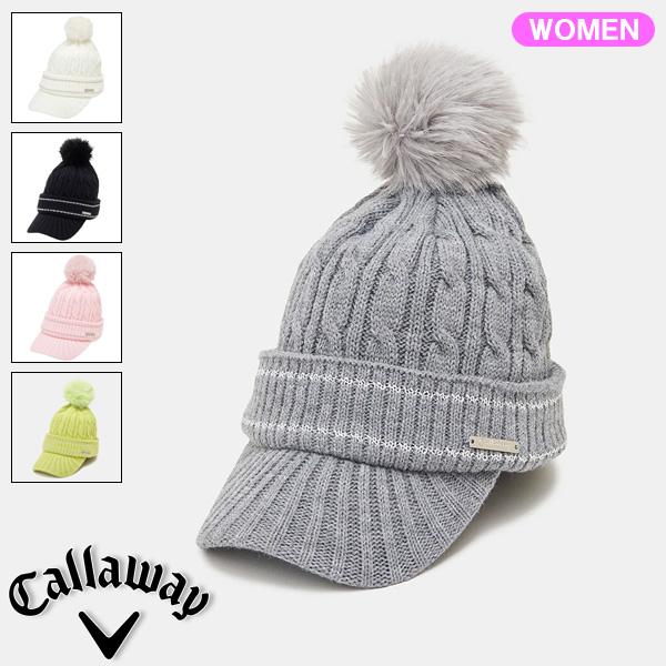 Callaway（キャロウェイ） ゴルフ レディース ファー梵天付きブリム