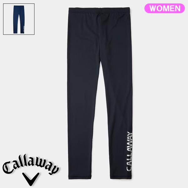 Callaway レディース ゴルフパンツ ブラック キルティング Callaway キャロウェイ ゴルフ レディース レギンス C24198211