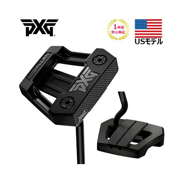 PXG USモデル ALLAN Double Black ZT パター ストレートパターシャフト