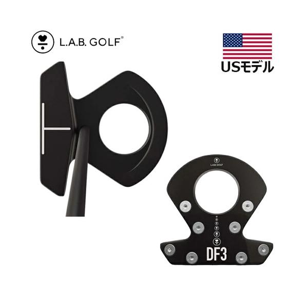 US輸入品 LAB GOLF ラブゴルフ DF3 STOCK パター マットブラック
