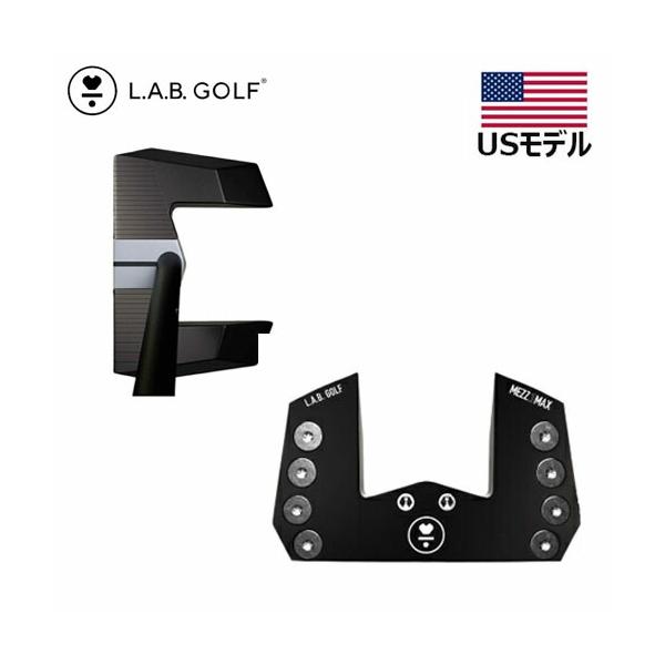 US輸入品 LAB GOLF ラブゴルフ Mezz 1MAX メッツ1マックス STOCK パター ブラックプレミアムスチールシャフト右用