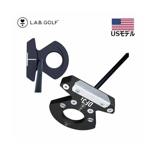 PXG US輸入品 LAB GOLF ラブゴルフ DF3i STOCK パター マットブラック