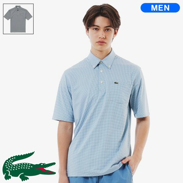 LACOSTE（ラコステ） メンズ マイクロチェックポロシャツ PH6364-99