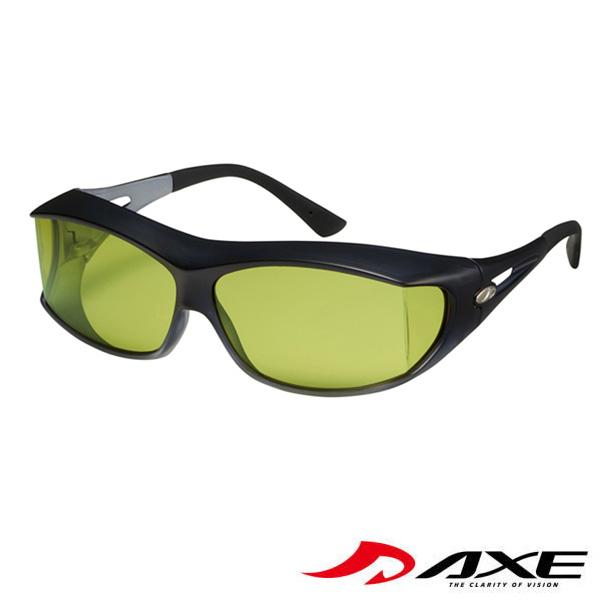 AXE（アックス） サングラス 偏光レンズ メガネの上から掛けられる