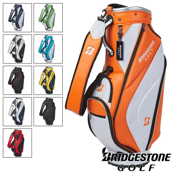 BRIDGESTONE キャディバッグ CBG422 オレンジ BRIDGESTONE（ブリヂストン） 軽量ベーシックモデル キャディバッグ 9