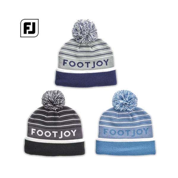 FootJoy（フットジョイ） FJ ストライプポンポンビーニー ゴルフ