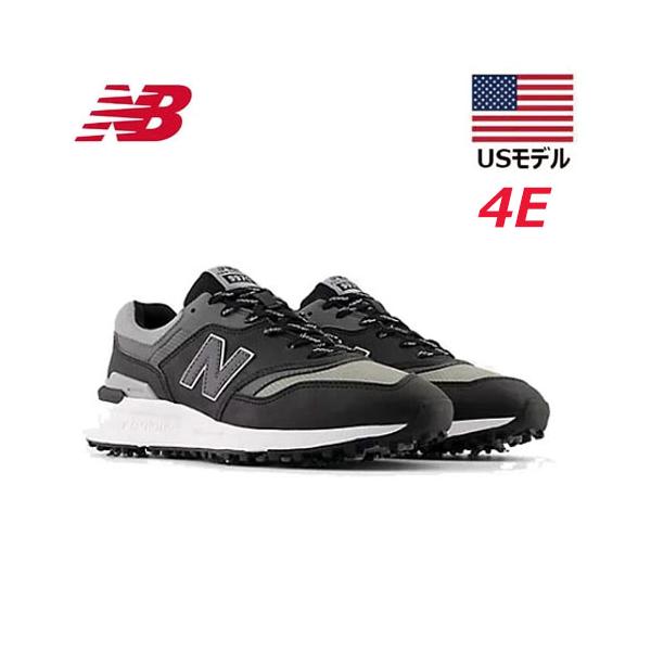 【USモデル】 ニューバランス MG997BK GOLF メンズ ゴルフ シューズ (4E) NewBalance