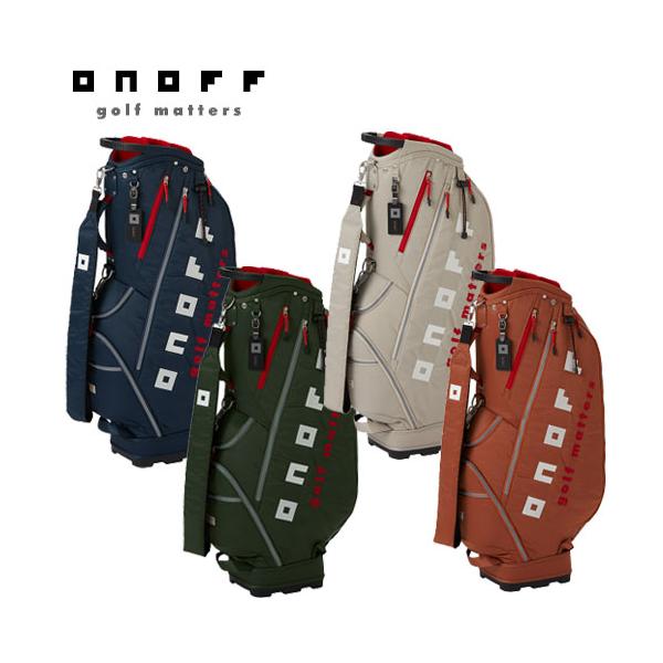 ONOFF オノフ 軽量 キャディバック 2024年モデル ★美品 ONOFF（オノフ） キャディバッグ 軽量タイプ OB3624 [9型] 2024年