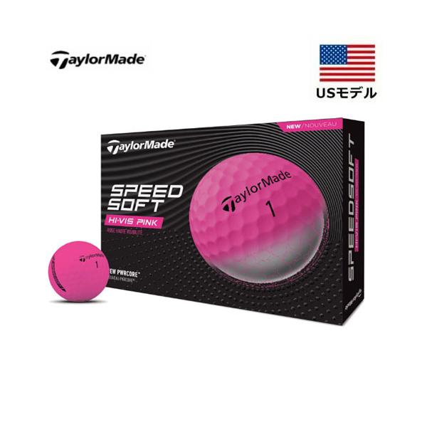 ホンマ　ゴルフボール　5ダース　ピンク　新品 TaylorMade USモデル テーラーメイド スピードソフト ピンク