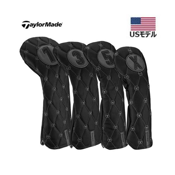 US仕様 テーラーメイド 2026 パターン柄 ヘッドカバー ドライバー用／フェアウェイウッド用／ユーティリティー用 TaylorMade Headcover キルト　