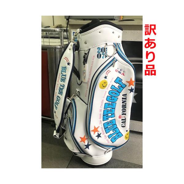 【新品未使用】ブルーティーゴルフ　キャディバッグ　フードカバーなし BLUE TEE GOLF 【残り1点！最終処分】【訳あり品】【フード無し