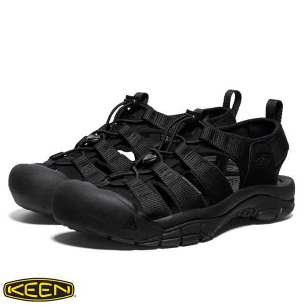 KEEN25cm ブラック アウトドアサンダル スポーツサンダル KEEN キーン サンダル メンズ ニューポートH2 Newport H2