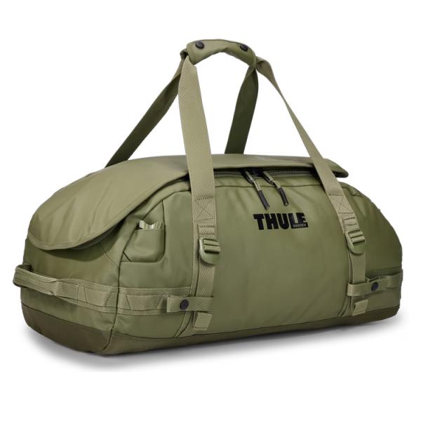 品名スーリー ダッフルバッグ THULE Chasm Duffel 40L 高耐久 高耐候 ロック可能ジッパー引手　オリーブ 3204990プロフィールThule Chasmは、トランクやルーフボックスに放り込んで使える、ラフな雰囲気のダッ...