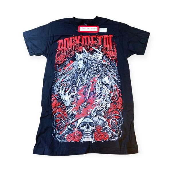 BABYMETAL ベビーメタル Rose Wolf Tシャツ 正規ライセンス品