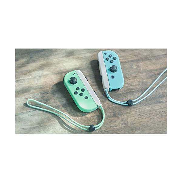 どうぶつの森 Switch joycon (R) Joy-Con (L) / (R) どうぶつの森 右 左 ジョイコン 新品 純正品